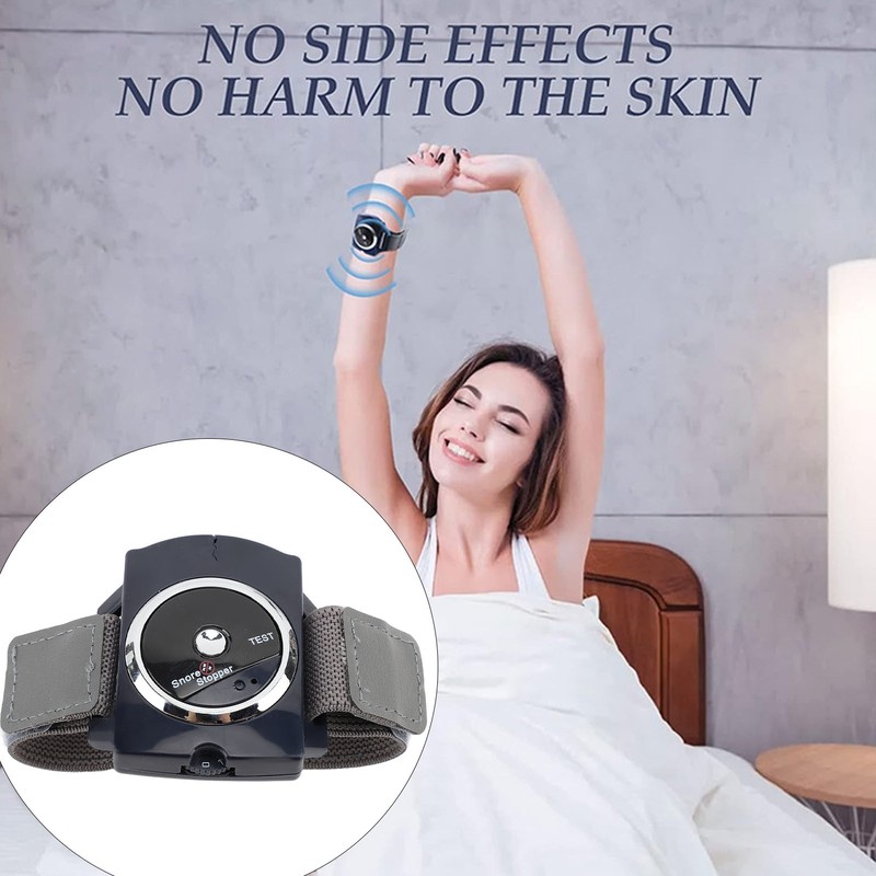 Anti Snoring Device Infrared Snore Prevention Wristband Device Ergonomic Effective