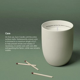 Aesop Callippus Aromatique Candle | Woody, Earthy, Green Scented | 55-65 Hour Burn Time | Vegan-Friendly | 10.5 oz