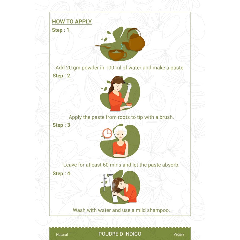 She Made Indigo Powder