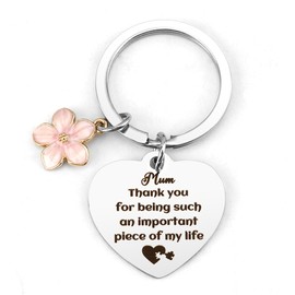 sidaopiu Mothers Day Gifts For Mum, Mum Birthday Gifts, Birthday Gifts For Mum, Gifts Mum Keyring, Mother Day Gift From Daughter Son, Presents For Mum, Gift Ideas for Mum, Christmas Gifts for Mum