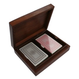 Purity Double playing card box, including two packs of cards