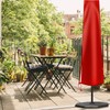 OKPOW Umbrella Cover 420D Oxford Fabric Patio Umbrella Covers Waterproof
