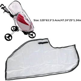 Golf Bag Rain Cover PVC Clear Rain Cover for Golf Bag,Golf Bag Rain Cover,Golf Bag Rain Cover Waterproof PVC Golf Bag Rain Protection Cover Golf Bag Rain Cover,Dustproof Rain Cover for Golf Push Carts