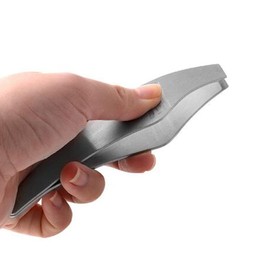 ARFUKA Pack of 2 Bone Tongs for Fish, Tweezers Stainless Steel, Slanted Tweezers, Fish Tweezers, Bone Tongs for Duck, Chicken, Pig, Hair, Kitchen Tweezers