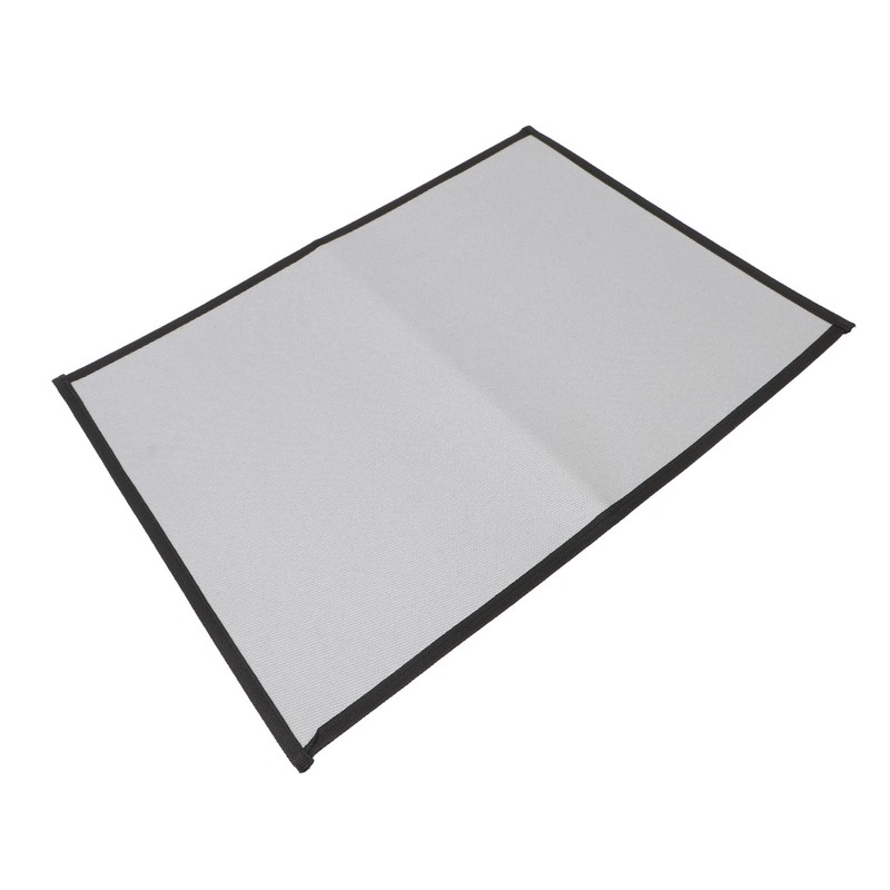 Fireproof Grill Pad Fiberglass Cloth Heat Resistant Foldable Square Fire