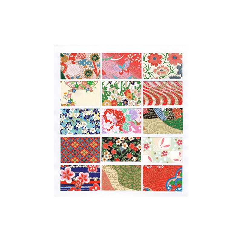 千代紙 sumahonoyoufukuya Washi 15 × 15 cm