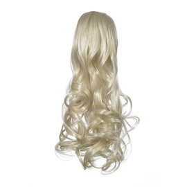 Love Hair Extensions Gushy Bird Crocodile Clip Synthetic Hair Ponytail Colour 24 Sunlight Blonde 14 -Inch
