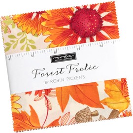 Moda Forest Frolic Charm Pack Fabric by Robin Pickens Quilting Sewing Craft