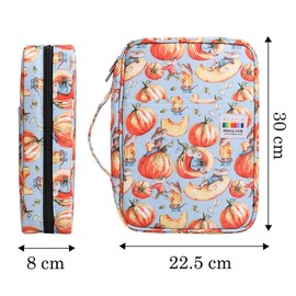 Jakago Pencil Case for 220 Coloured Pencils, Large Capacity with Slot, Waterproof Pouch for Watercolour Pencils and Markers and Gel Pens, Great Gift for Students, Artists