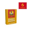 Sun-Maid Natural California Golden Raisins (6 Count , Pack of