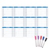 Extra Large 32" x 48" 2025 Dry Erase Wall Calendar