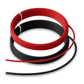 Premium X FLRY-B Vehicle Cable Set 10 m 1 mm² Red/Black Car Cable Braid Asymmetrical for Vehicles Motorcycles Trailers Caravans