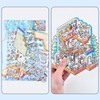 4 Sets 3D Fun Large Size Four Seasons House Stickers
