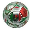 Mexico Team Soccer Ball Green Silver Red, Size 4