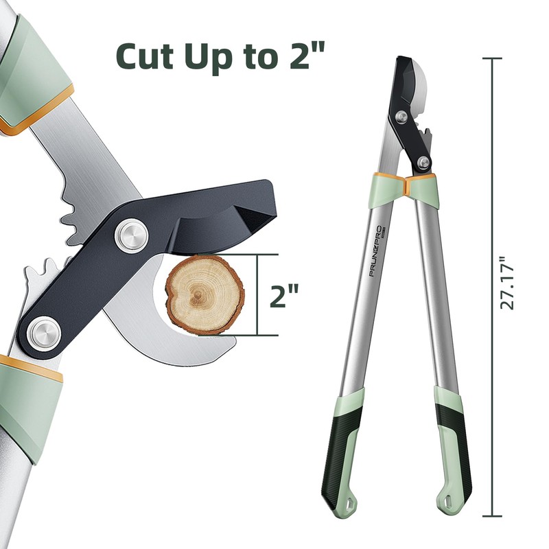 PrunePro Loppers for Tree Trimming Branch Cutter Heavy Duty Tree