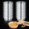 REPTIZOO 30PCS Feeding Cups for Reptile Magnetic Feeder Ledge, Replacement