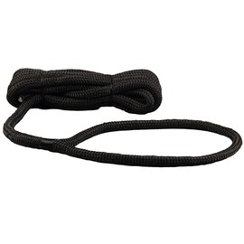 Navyline PES Mooring Line with Eye – Black, Diameter and Length: 10 mm Diameter 10 m Long