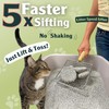 Sprinkle & Sweep Metal Cat Litter Scoop - Heavy Duty
