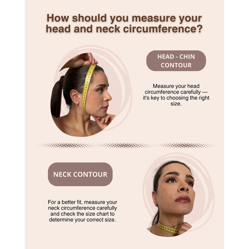 SHAPE CONCEPT Chin Strap for Sleeping 320 with Powernet, Otoplasty