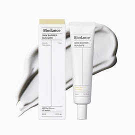 Bio Dance Skin Barrier Sunsafe 1.1 fl oz (30 ml) | Sunscreen SPA50+/PA++++|Sunscreen Cream|Triple Lactobacillus | Triple Ceramide | Ton-up Effect | High Adhesion | Sensitive Skin|Korean Cosmetics |