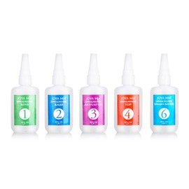 JOYA MIA® Dipping Powder Refill Size Bottle 2oz Liquid Available: Bond, Base Coat, Activator, Top Coat, Brush Saver Professional Quality (Base Coat)