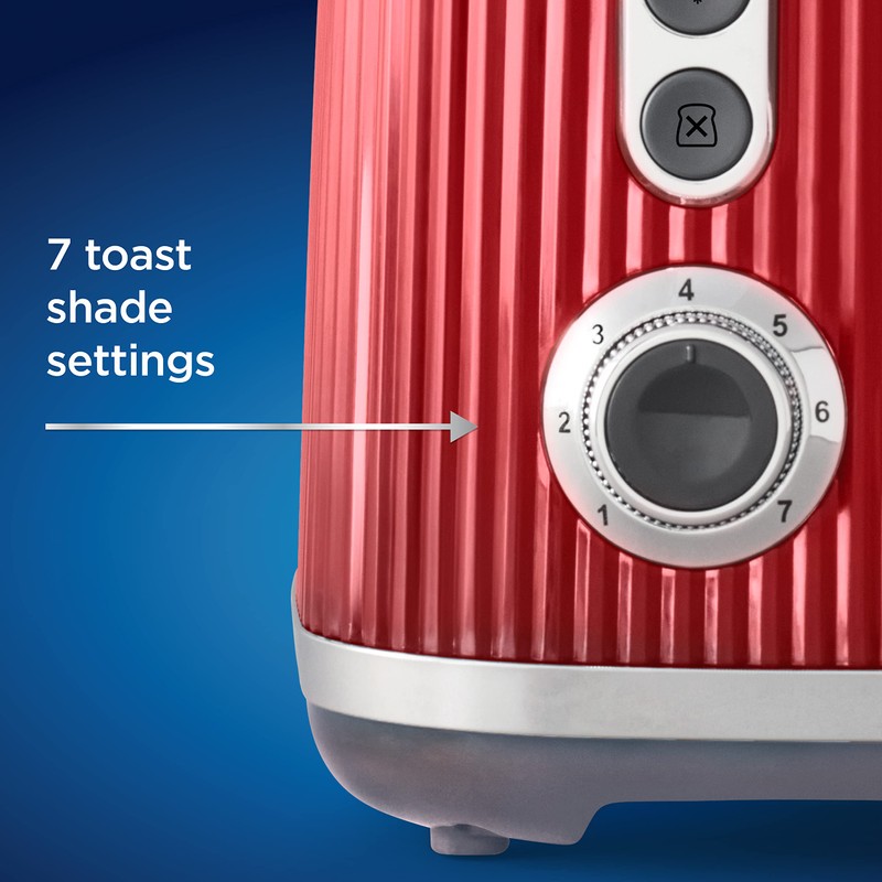 Oster® Retro 2-Slice Toaster with Quick-Check Lever, Extra-Wide Slots, Impressions