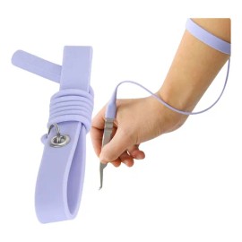 Pulsera Protectora De Silicona Pinzas Extension De Pestaas Azar 1 Mm                                                                                  