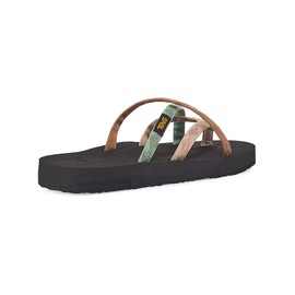 Teva Women's Olowahu Sandal, Mixed B Maple Sugar Multi, 8