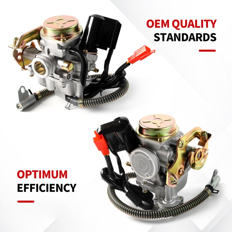 GY6 50cc Carburetor Compatible with 49CC 4-Stroke Scooter ATV Go