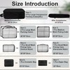 14 PCS Compression Packing Cubes Set - 8 Sizes inc