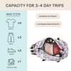Jadyn 22" Women's Large Duffel/Weekender Bag with Shoe Pocket, Travel