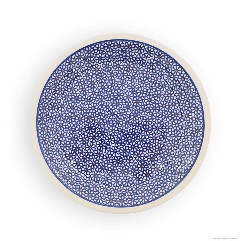 Bunzlauer Keramik Flat Plate Shape 2 Diameter 24.8 cm Height