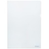 Herlitz 10843753 Aktenhülle A4 PP genarbt Eco., 100er Packung, dokumentenecht