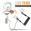 OVOVFANY Scuba Diving Reef Hook, 316 Stainless Steel Single Reef