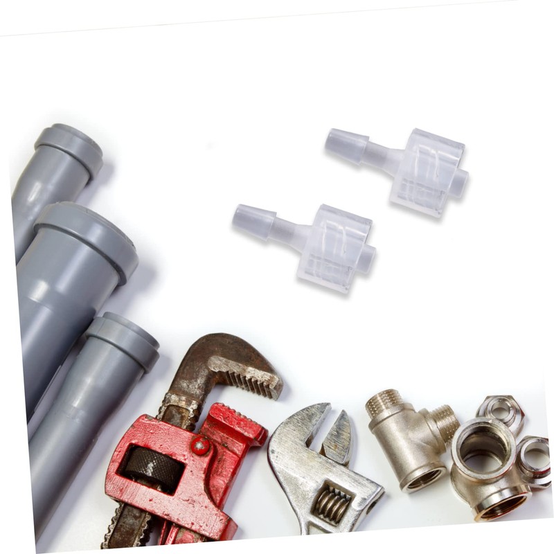 8pcs hose connector lock barb adapter lure hose adapter lock