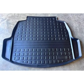 EACCESSORIES EA Floor Cargo Liner – Trunk Mat for Toyota Corolla 2020–2025 – Weather – Resistant Trunk Mats for Cars with Raised Lip – Non-Slip Car Tray Pad Boot – Laser Pre-Cut Design