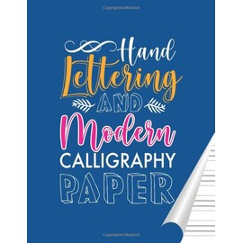 Hand Lettering and Modern Calligraphy Paper: Practice book (alphabet grid) for hand lettering