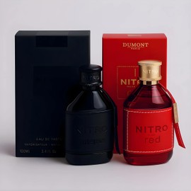 Dumont Nitro Intense and Nitro Red Eau de Parfum Set, 3.45 fl oz Each, 2-Piece Fragrance Combo Pack