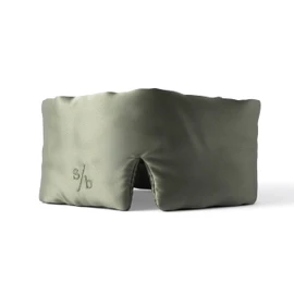 Sweet Bee Weighted Mulberry Blackout Silk Sleep Mask - Calming Sage
