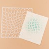 Briartw 12 Sheets Painting Template,6x6inch Plastic Stencil for Card Making,Reusable