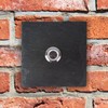 laser-diele Doorbells - Slate Bell Sign - Front Doorbell -