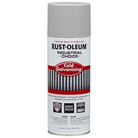 Rust-Oleum 1685830 1600 System Galvanizing Compound Spray Paint, 12-Ounce, Cold Galvanizing