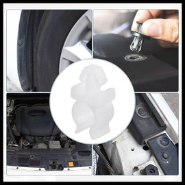 Hihaha Hood Prop Rod Clip Retainer Fit for Infiniti for Nissan - Pack of 1 White Durable Material