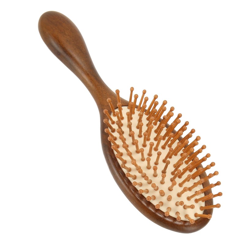 Peine con Cojín de Aire, de Madera, Cepillo para el