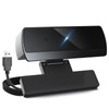 Cámara Web PC, Full HD 1080P, con micrófono Dual con