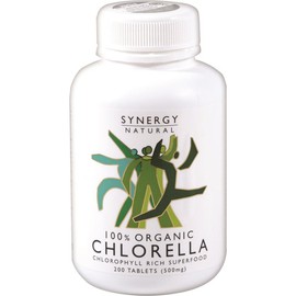 Synergy Chlorella Organic 200 Tablets
