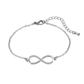 KunBead Infinity Mothers Day Mother and Daughter Forever Love Birthday Bracelets for Women-Stainless Steel