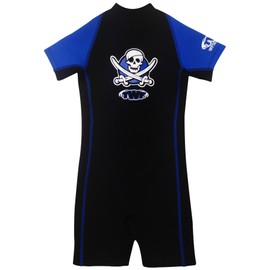 TWF Children's Pirate Wetsuit, Blue, 2-3 Year Manufacturer size K0 UK