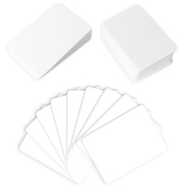 250 Sheets of Blank Cards to Design Yourself, 8.5 x 5.5 cm Postcards Blank 350 g/m², Playing Cards Blank, Memory Cards Blank for DIY School Office Vocabulary Learning
