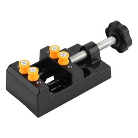 Gasea Universal Mini Drill Press Vise Clamp Table Bench Vice Clip On Sculpture Craft Carving Tool for Jewelry Walnut Nuclear Watch Repairing